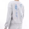 Sweat-shirt en coton et polyester pour femme pour les saisons froides