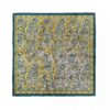 Foulard Miniature pour Femme - Impression Artistique Picturale Idéale pour l'Été et le Printemps