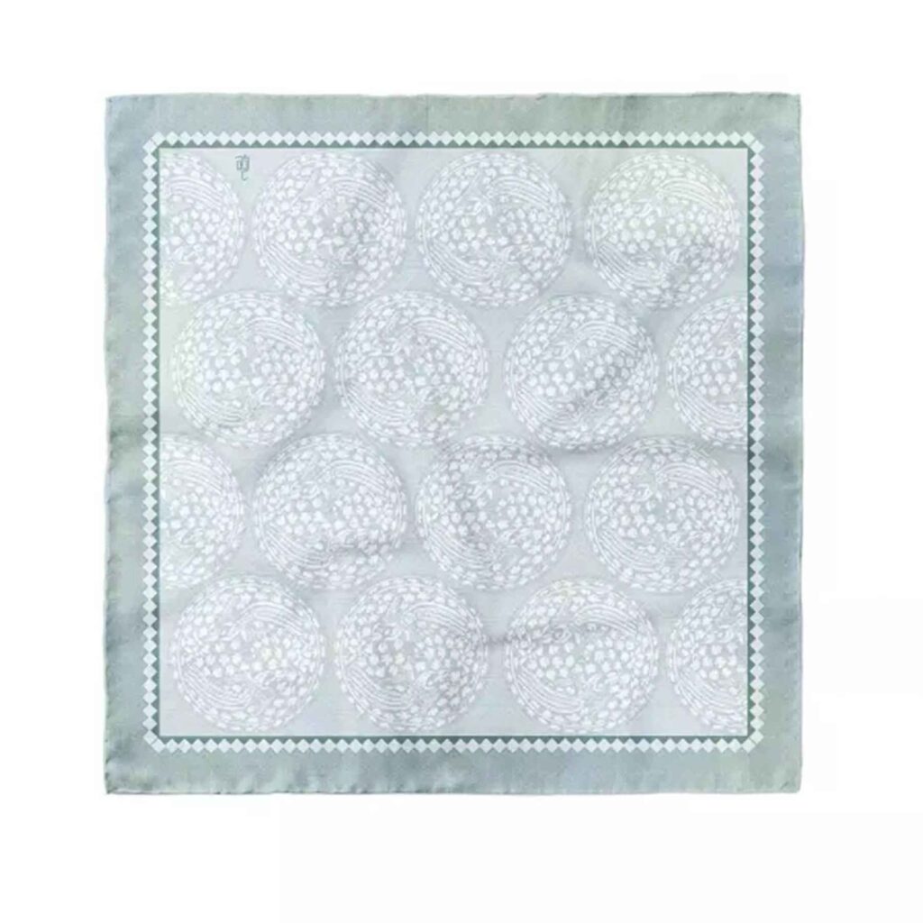 Foulard Miniature pour Femme - Impression Artistique Abstraite Idéale pour l'Été et le Printemps