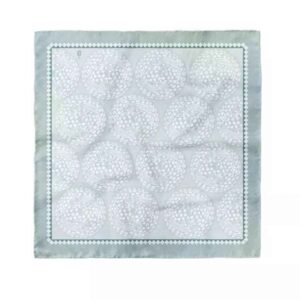 Foulard Miniature pour Femme – Impression Artistique Abstraite Idéale pour l’Été et le Printemps