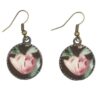 Ensemble Bandeau Croisé Torsadé & Boucles d'Oreilles Motif Botanique pour Femme