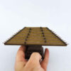 Maquette à monter : Ensemble en bois de répliques de Santoor et Kamancheh persans