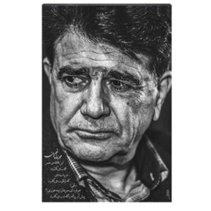Affiche murale en bois – Shajarian Morghe Sahar
