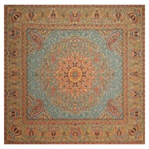 Nappe de Termeh de Yazd Luxe avec Motif Paisley Persan Farvardin II