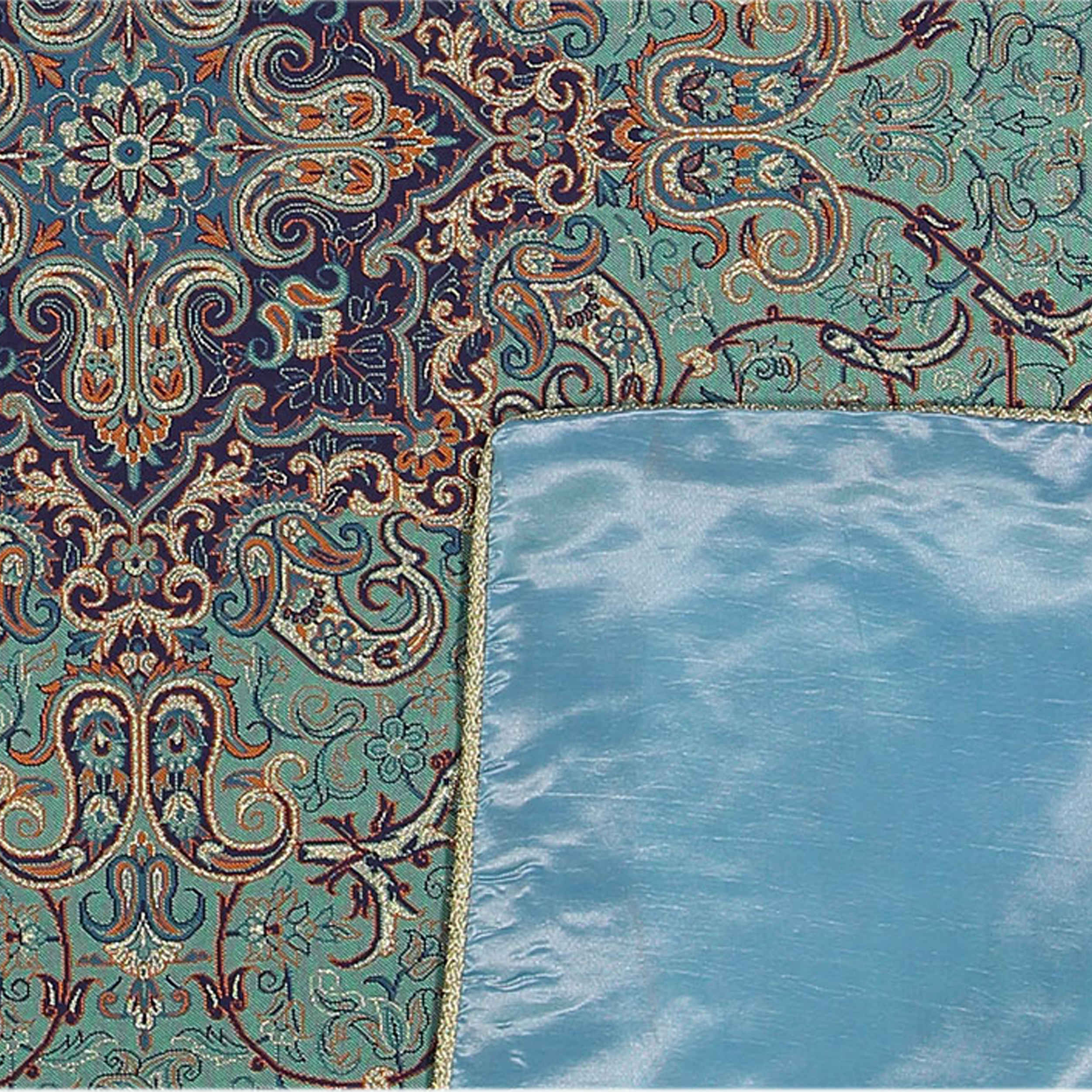 Nappe Termeh Yazd Luxueuse avec Motif Paisley Persan Pardis