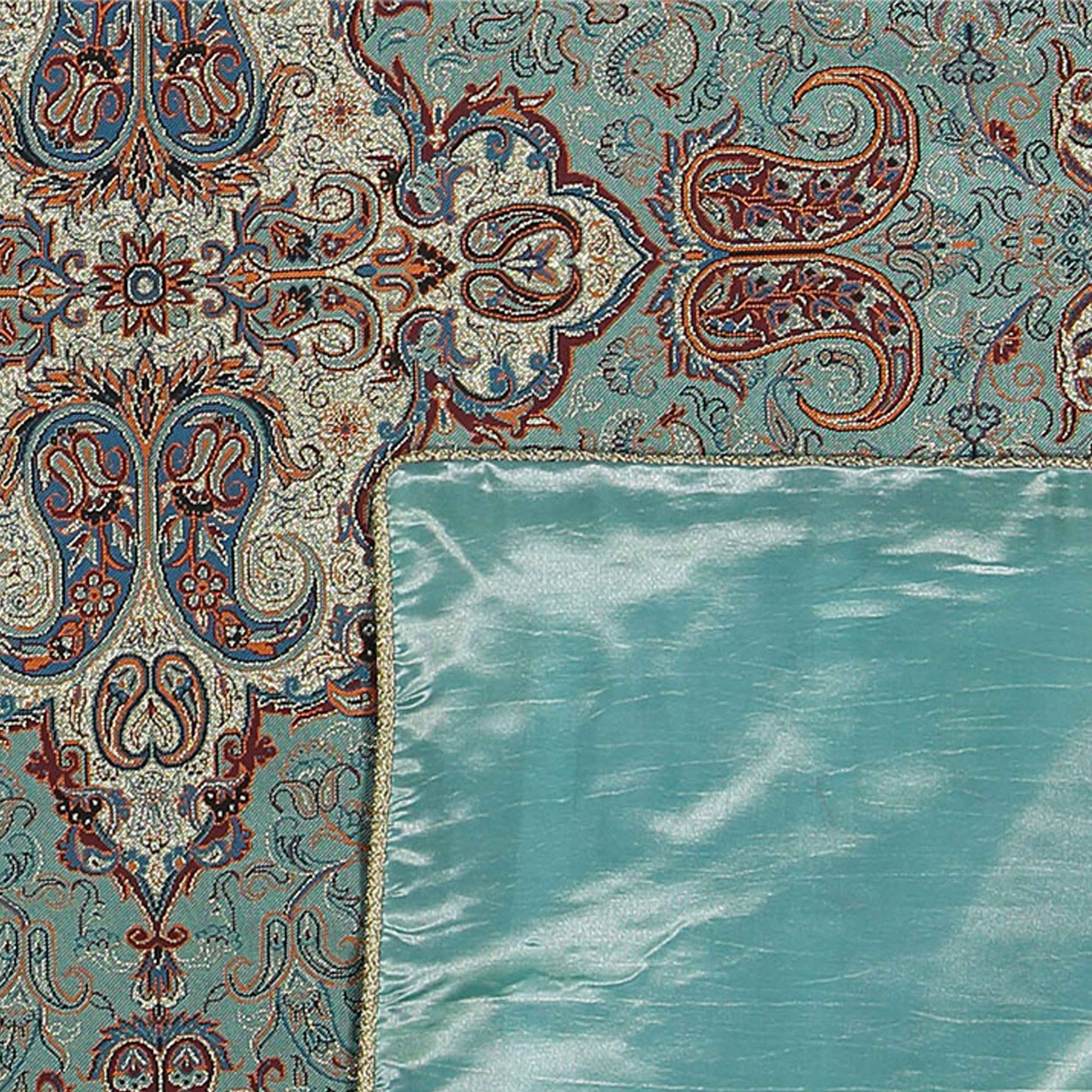Nappe Termeh Yazd Luxueuse avec Motif Paisley Persan Pars