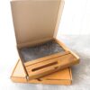 Carnet de planification mensuelle persan avec base marron clair