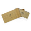 Carnet de planification mensuelle persan 1403 en bois avec support pour téléphone portable