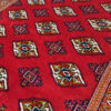 Tapis persan authentique avec laine noué à la main Qashqai rouge