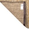 Tapis Gabbeh en laine persane authentique tissé à la main en Fars crème