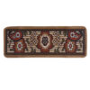 Tapis de marche pour escaliers intérieur – Motif floral d’inspiration persane, antidérapant