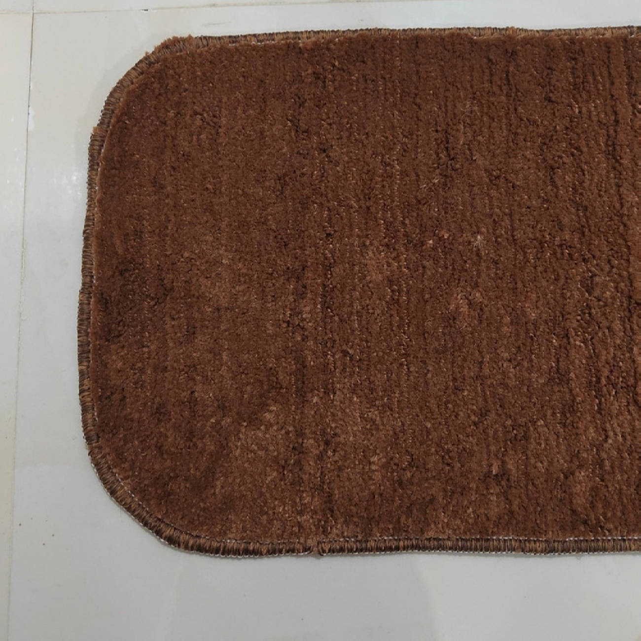 Tapis de marche pour escaliers intérieur – Antidérapant crème, 2 pièces