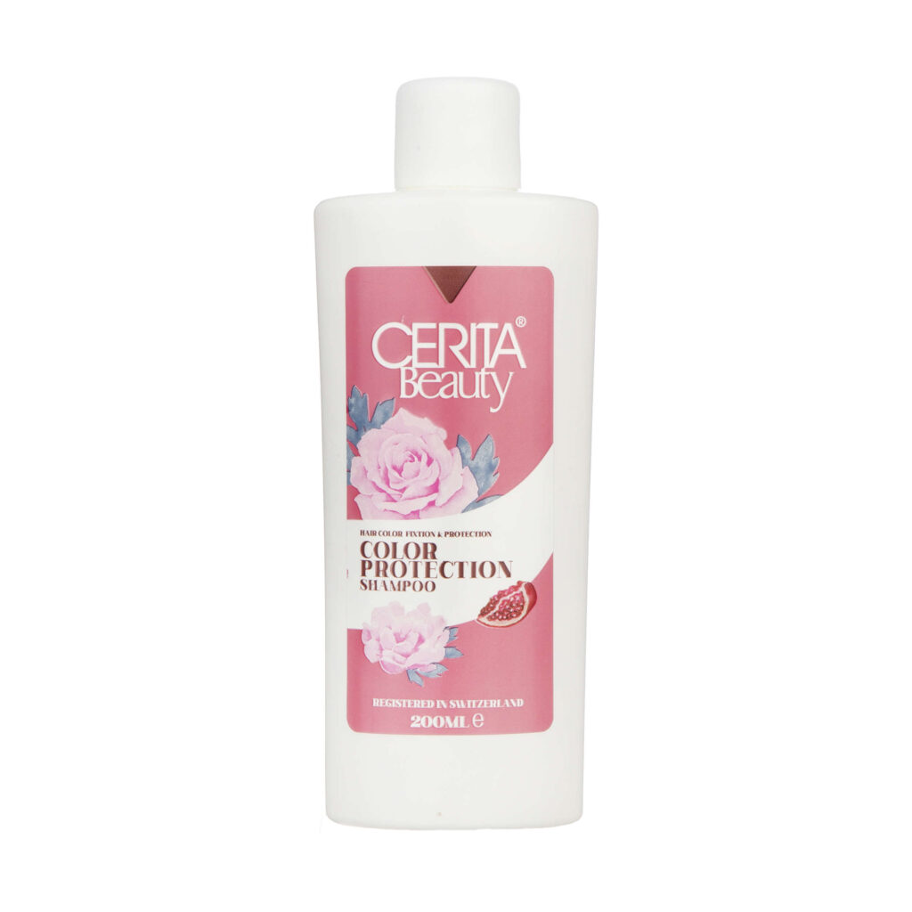 Cerita Beauty Shampooing Fixateur & Protecteur de Couleur - Fixe la Couleur & Protège (200 ml)