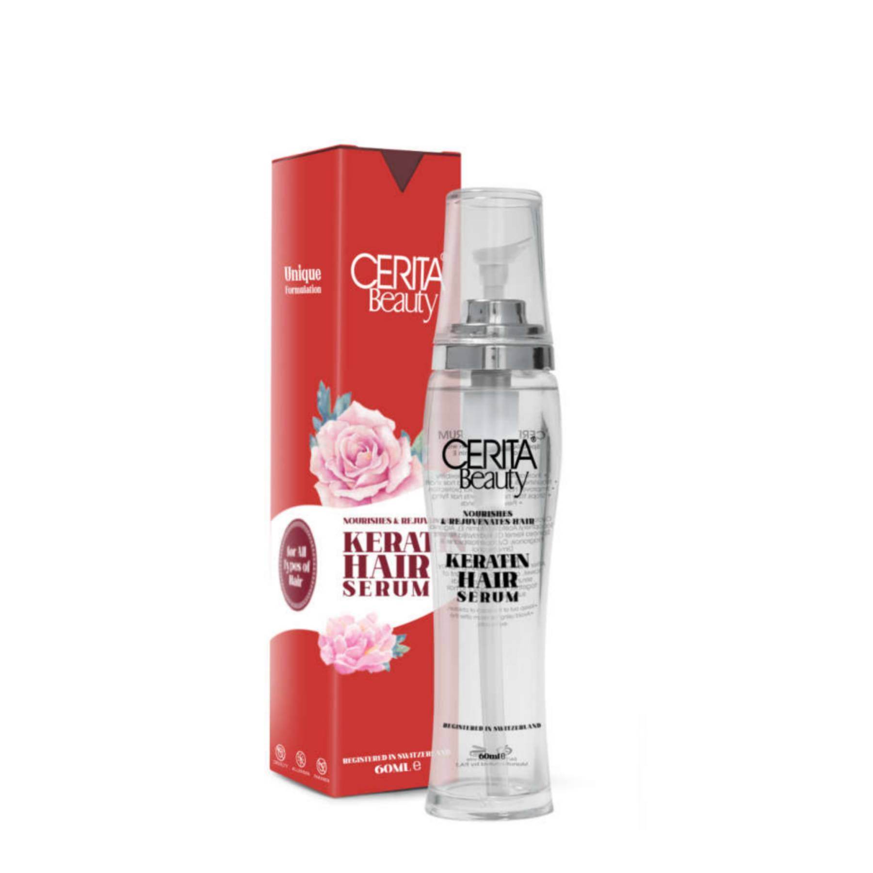 Cerita Beauty Sérum à l'Huile pour Cheveux Abîmés
