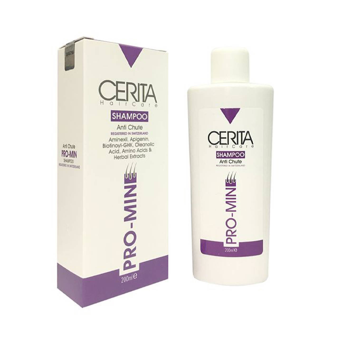 Cerita Shampooing Fortifiant pour Tous Types de Cheveux – Renforce & Nourrit