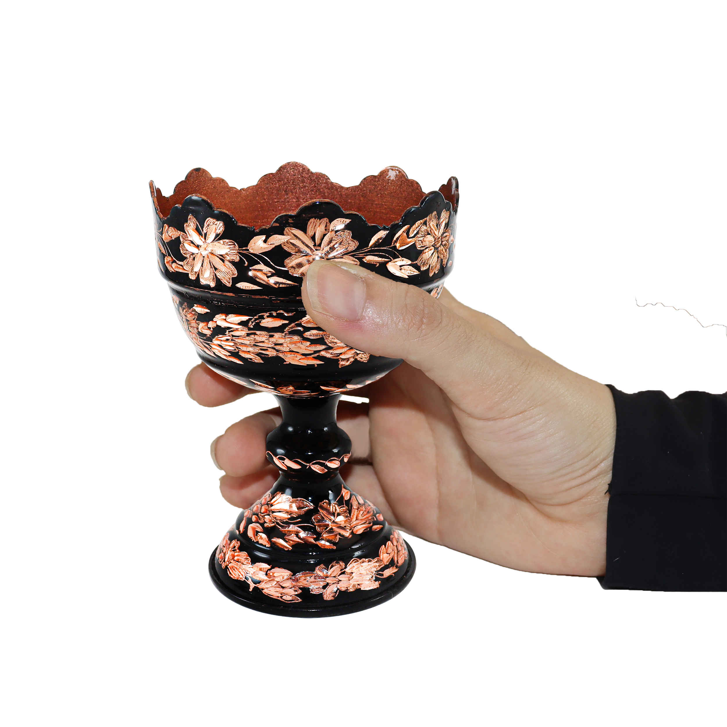 Ensemble Haft-Seen en cuivre pour décoration de table du Nouvel An persan