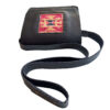 Sac bandoulière avec cuir - Design Kilim