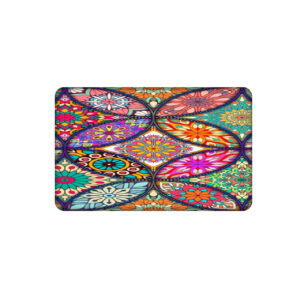 Autocollant carte bancaire persane – Motif artistique