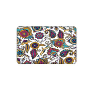 Autocollant carte bancaire persane – Motif cachemire