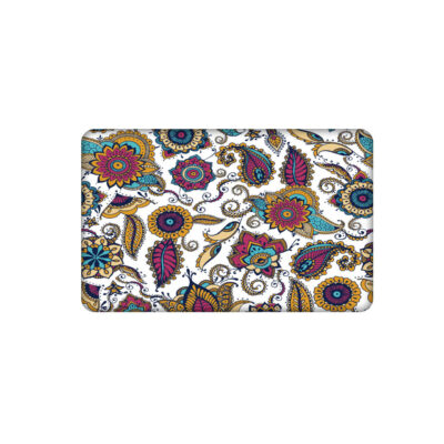 Autocollant carte bancaire persane – Motif cachemire