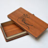 Boîte en Bois pour Cadeaux – Motif Calligraphie Persane