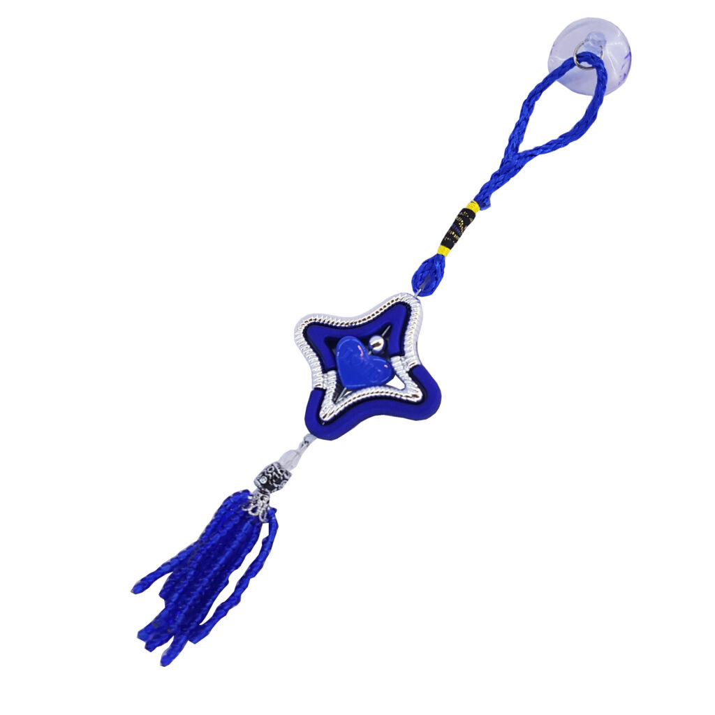 Ornement Œil Porte-Bonheur pour Rétroviseur Voiture - Étoile