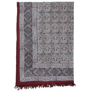 Nappe iranienne : L’art traditionnel de l’impression sur bloc Kalamkari d’Isfahan Abtin