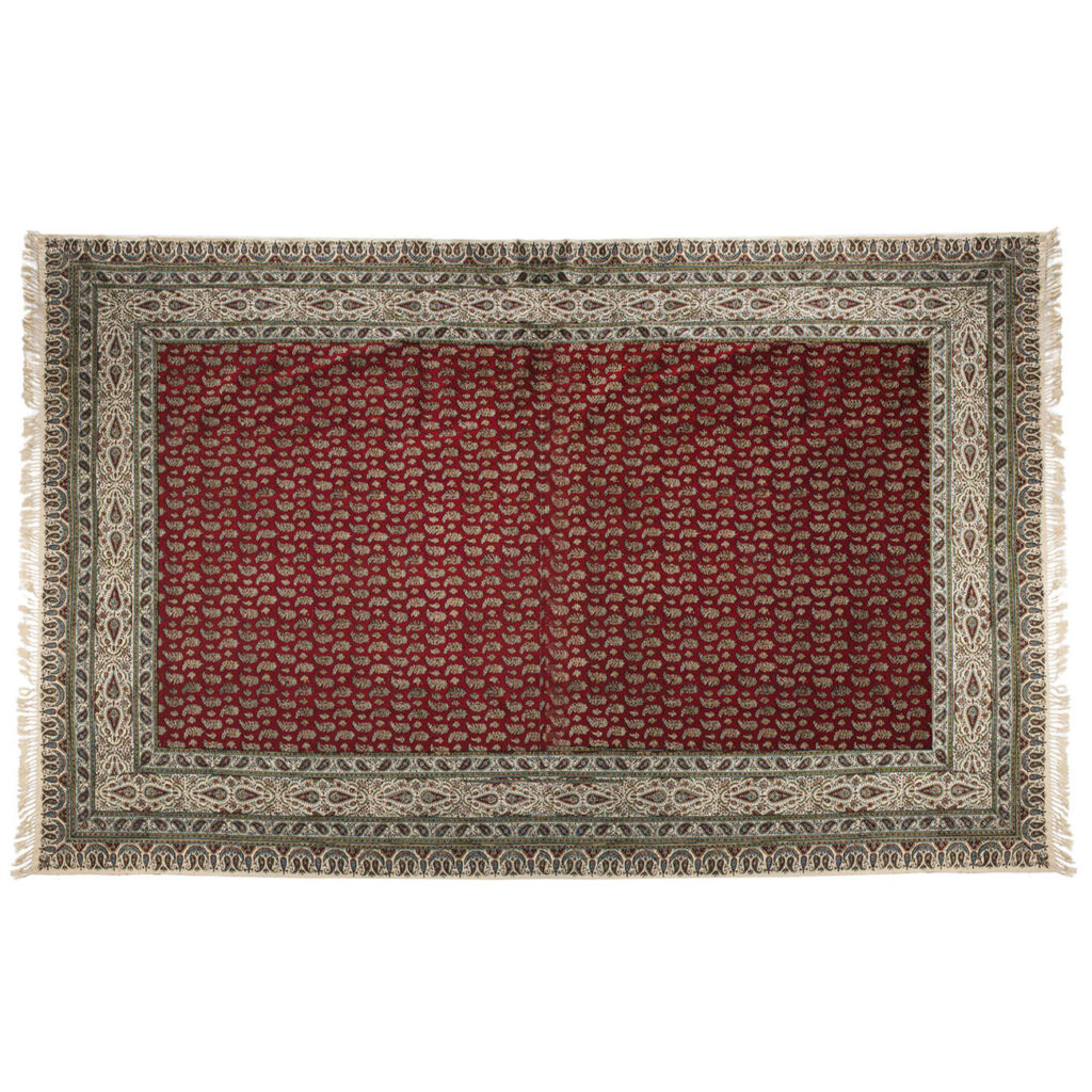 Nappe iranienne : L'art traditionnel de l'impression sur bloc Kalamkari d'Isfahan Atrina