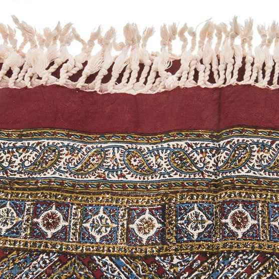 Nappe iranienne : L’art traditionnel de l’impression sur bloc Kalamkari d’Isfahan Binesh