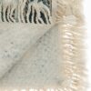 Nappe Iranienne : Imprimée au Bloc Traditionnel Kalamkari d'Ispahan - Modèle Bleu