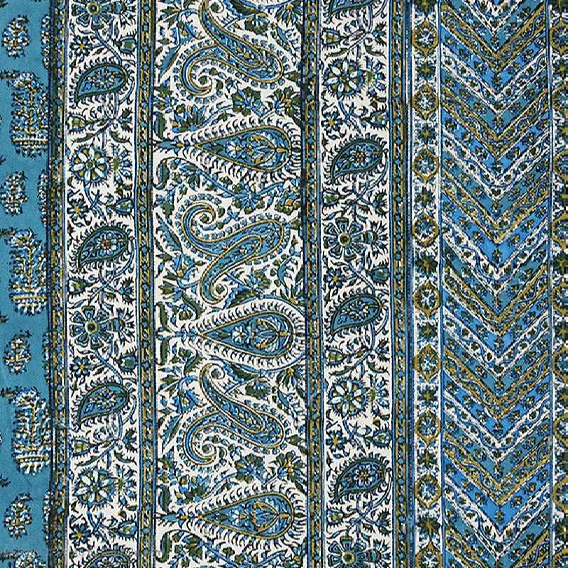 Nappe iranienne : L’art traditionnel de l’impression sur bloc Kalamkari d’Isfahan Fakher II