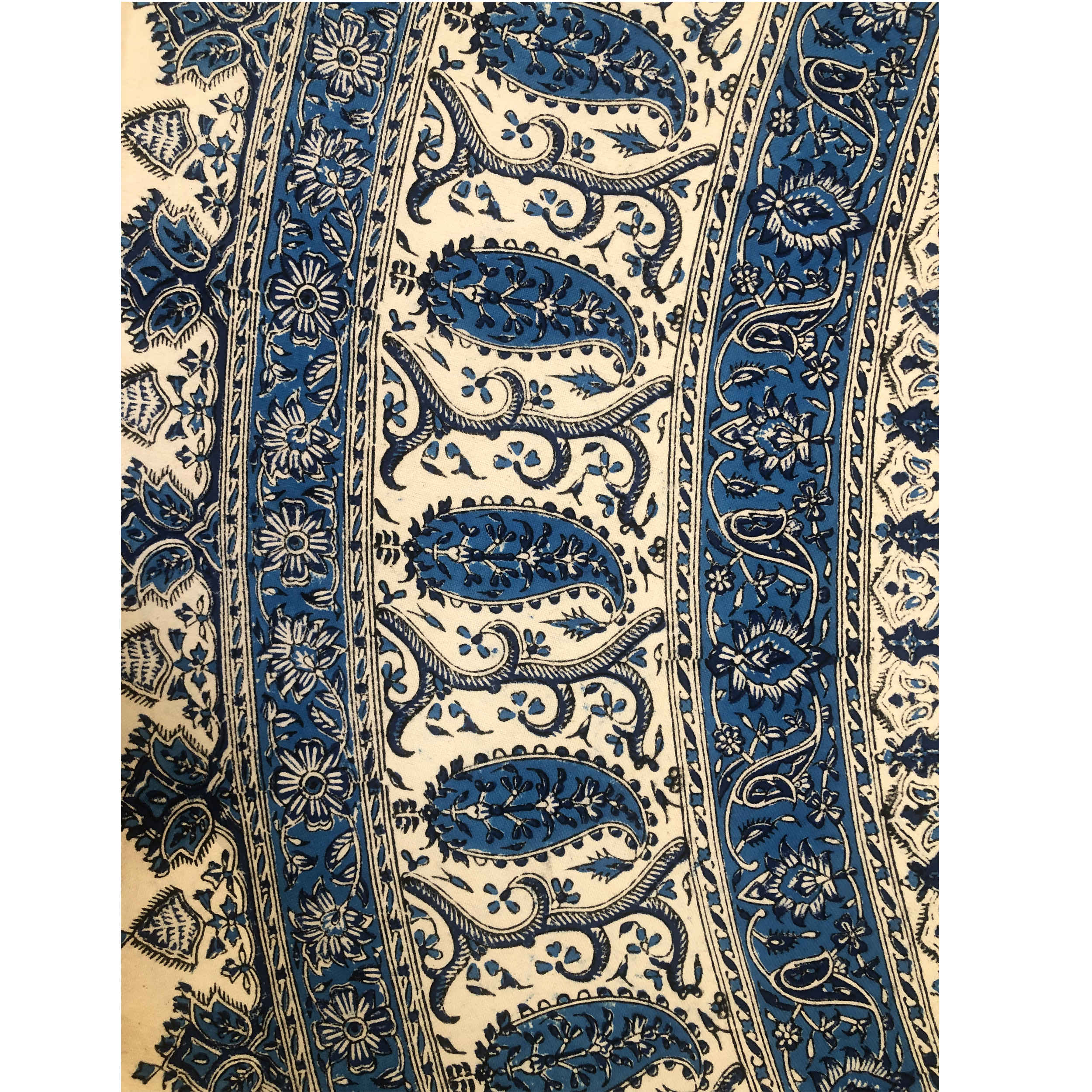 Nappe iranienne : L’art traditionnel de l’impression sur bloc Kalamkari d’Isfahan Ghajar