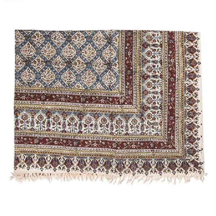 Nappe iranienne : L’art traditionnel de l’impression sur bloc Kalamkari d’Isfahan Mania