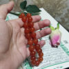 Chapelet islamique en agate rouge avec 33 perles