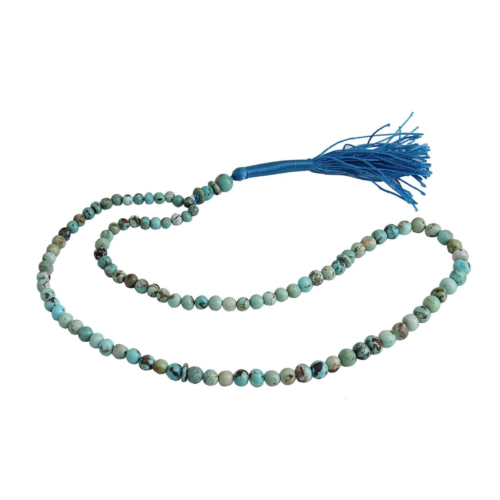 Chapelet turquoise de Neyshabur – 101 perles de prière artisanales