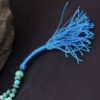 Chapelet turquoise de Neyshabur – 101 perles de prière artisanales