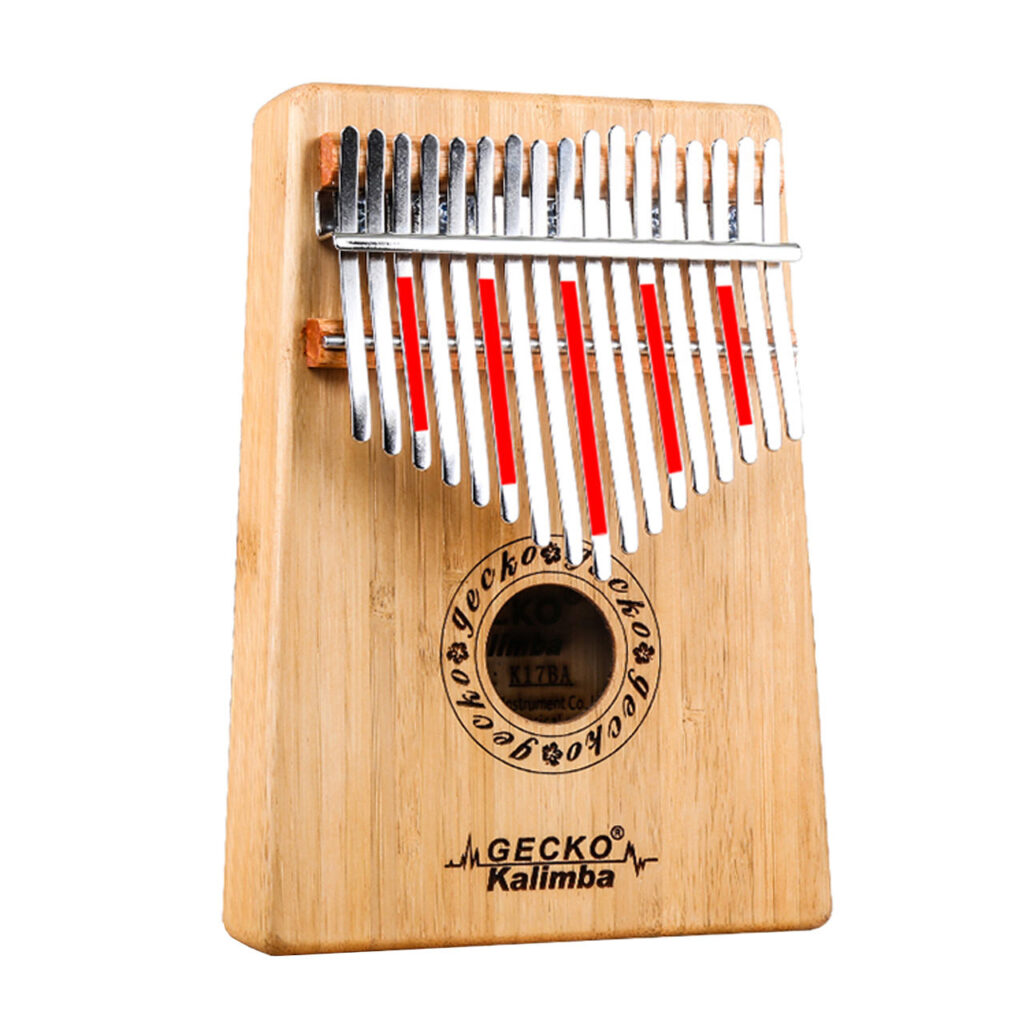 Gecko Kalimba 17-Key Thumb Piano Model K17Ba