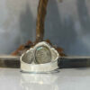 Bague en Argent Persan Faite Main pour Homme avec Turquoise de Neyshabur