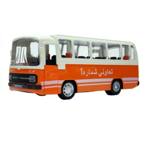 Autobus jouet Mercedes Benz O 303 modèle 1974 – Diecast fonctionnant sur piles avec phares