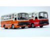 Autobus jouet Mercedes Benz O 303 modèle 1974 - Diecast fonctionnant sur piles avec phares