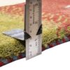 Tapis Gabbeh en laine persane tissé à la main en Fars motifs animaliers arbres