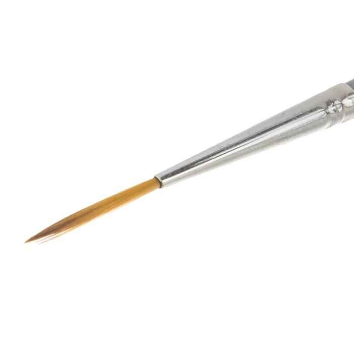 Set de 6 pinceaux doux ronds avec longs manches