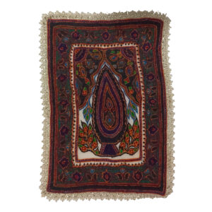 Élégance de Pateh Kerman Nappe Artisanale Sarve