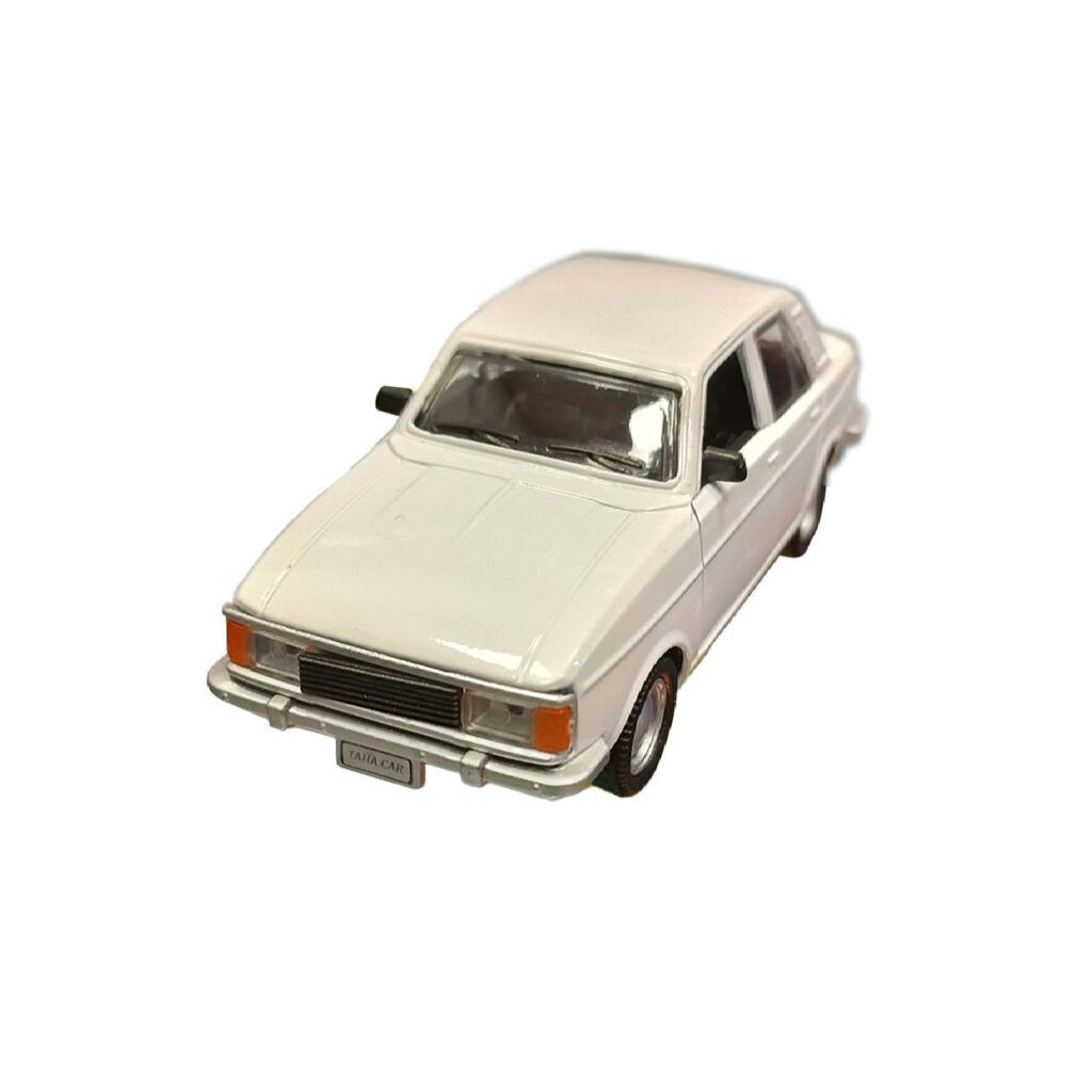 Voiture jouet Diecast iranienne Paykan en métal blanche - 1966 Hillman Hunter