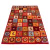 Tapis Gabbeh en laine persane tissé à la main en Fars papillon & fleurs
