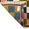 Tapis Gabbeh en laine persane tissé à la main en Fars checkered