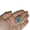 Bague en argent avec agate dendritique persane Shajar pour homme - Modèle Blossom