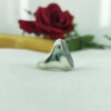 Persian Dendritic Agate Shajar Silver Ring for Men Karim