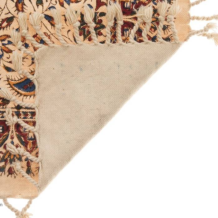 Nappe Persane : Imprimée au Bloc Traditionnel Kalamkari d’Ispahan – Modèle Doris II