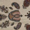 Nappe Persane : Imprimée au Bloc Traditionnel Kalamkari d'Ispahan - Modèle Farin